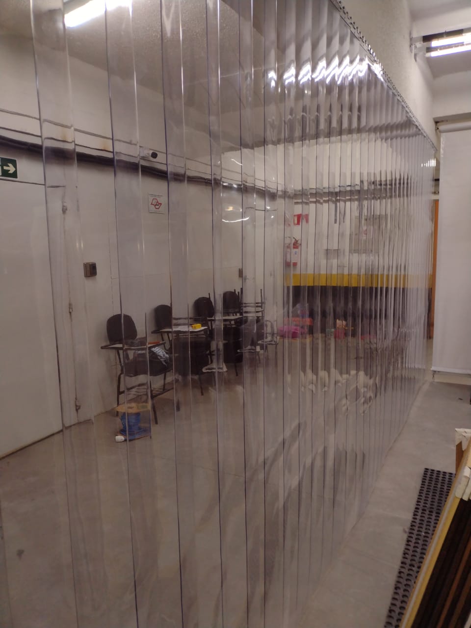 Cortina Transparente